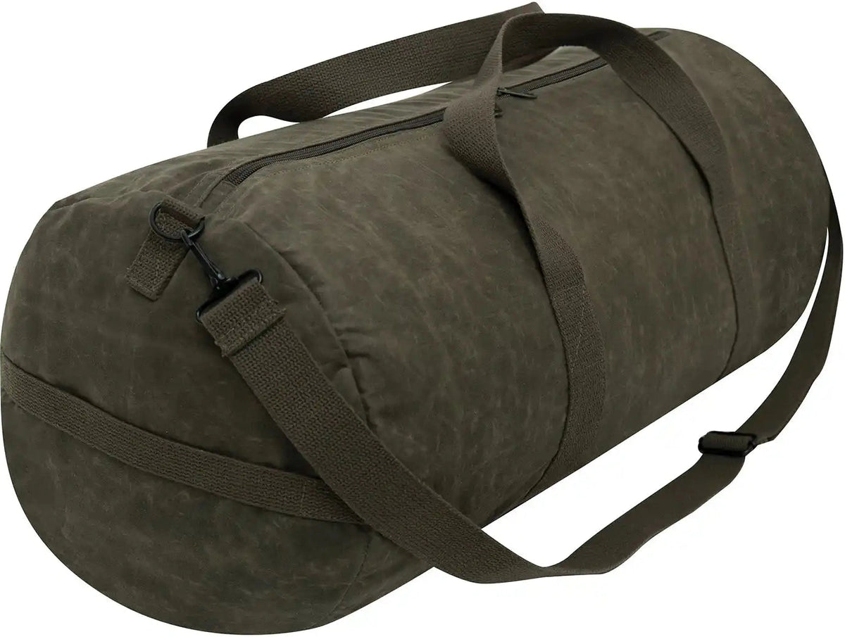Rothco Waxed Canvas Shoulder Duffle Bag 24 Inch