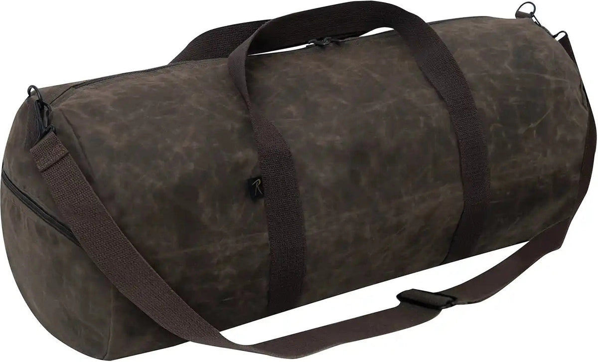 Rothco Waxed Canvas Shoulder Duffle Bag 24 Inch