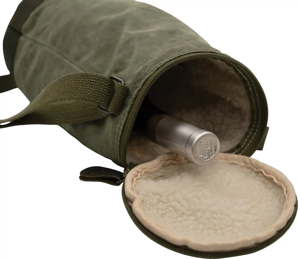 Rothco Waxed Canvas Wine Carrier Tote Bag