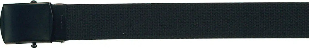 Rothco Web Belt with Buckle Black / 54 Inches
