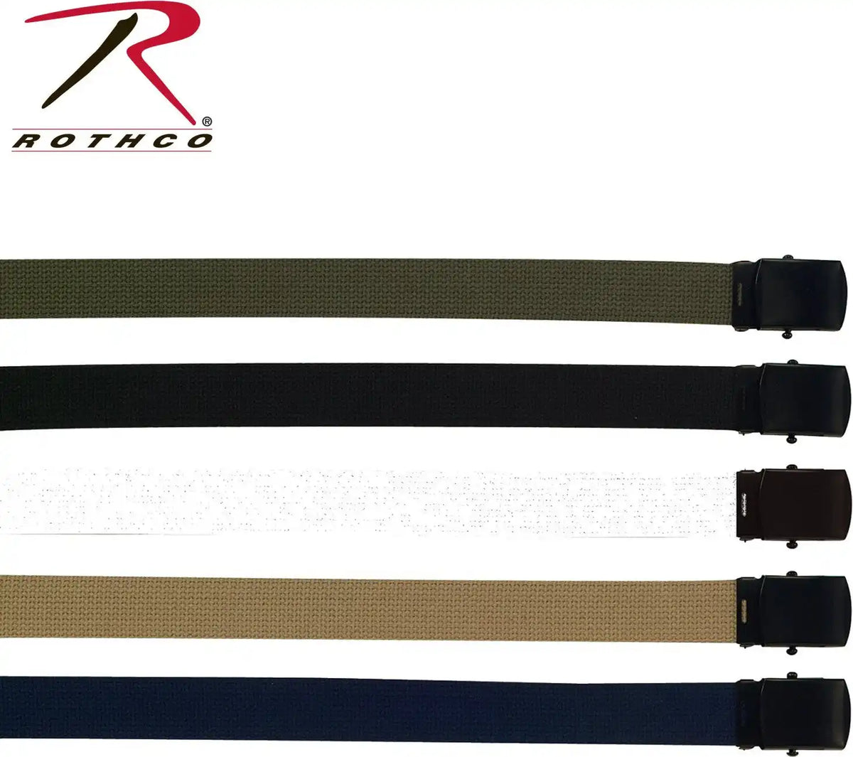 Rothco Web Belt with Buckle