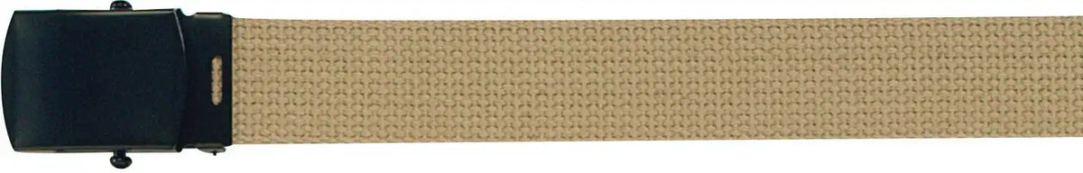 Rothco Web Belt with Buckle Khaki / 54 Inches