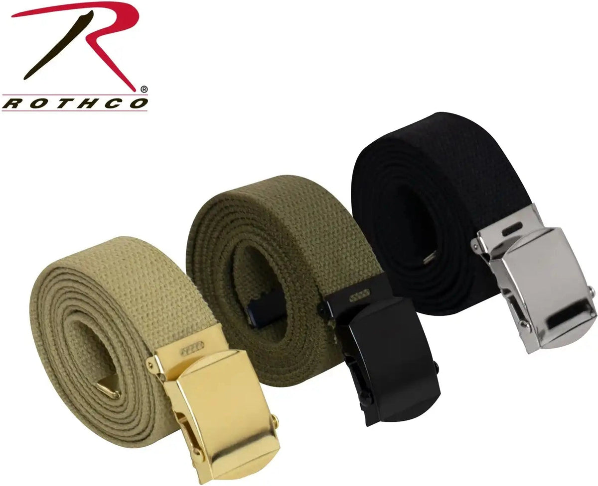 Rothco Web Belts in 3 Pack