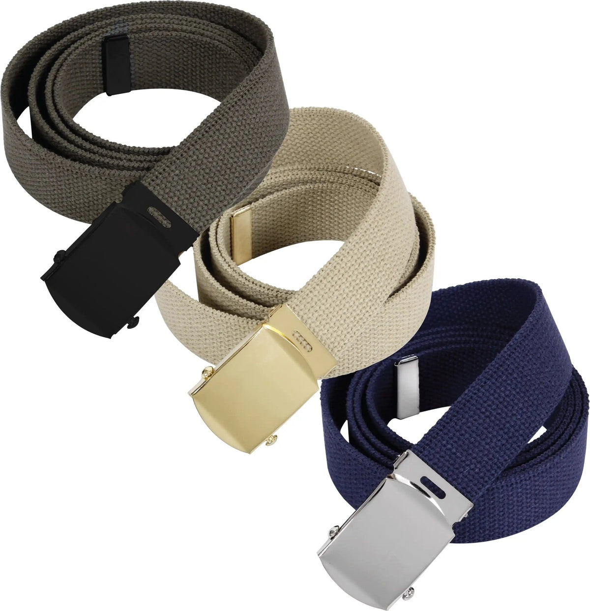 Rothco Web Belts in 3 Pack