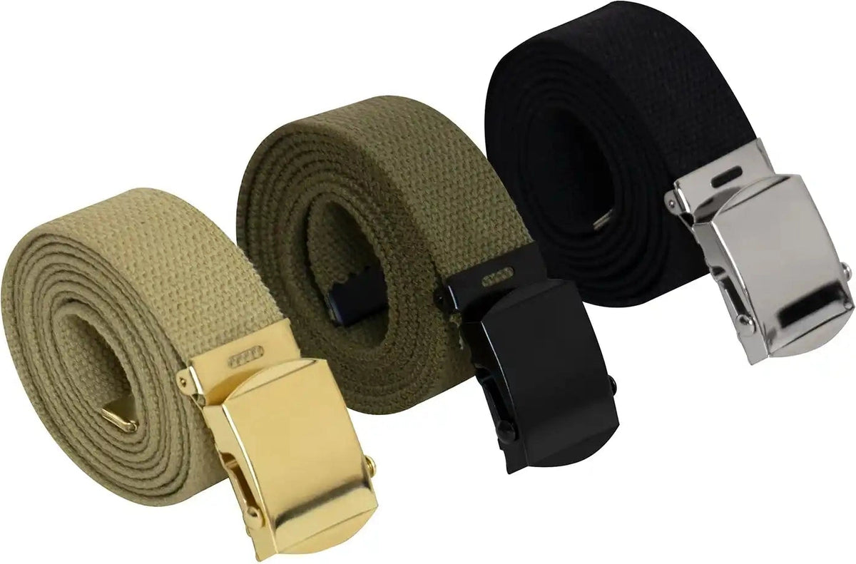 Rothco Web Belts in 3 Pack