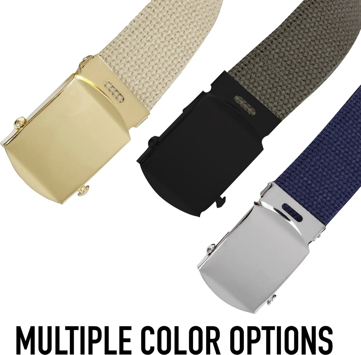 Rothco Web Belts in 3 Pack