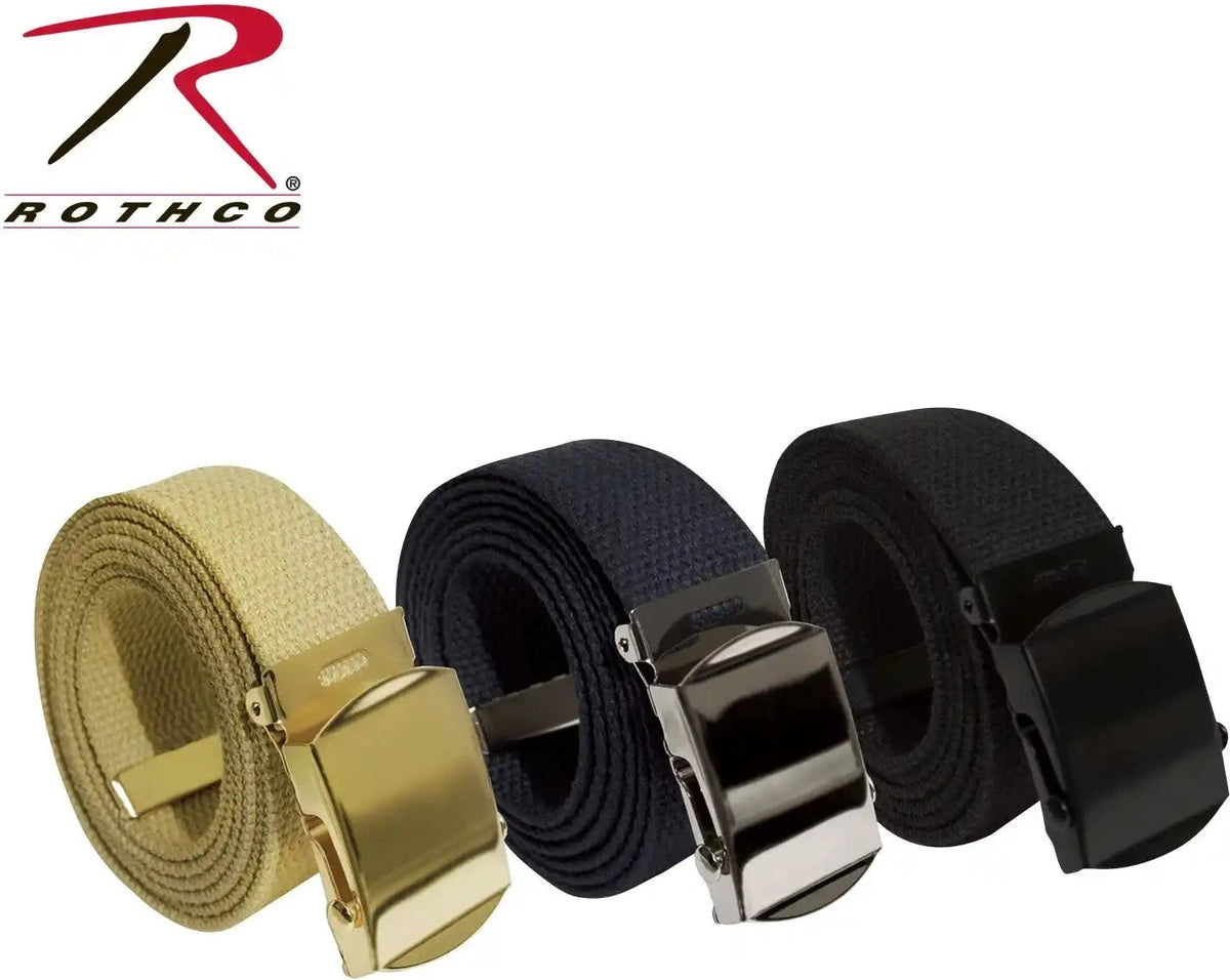 Rothco Web Belts in 3 Pack