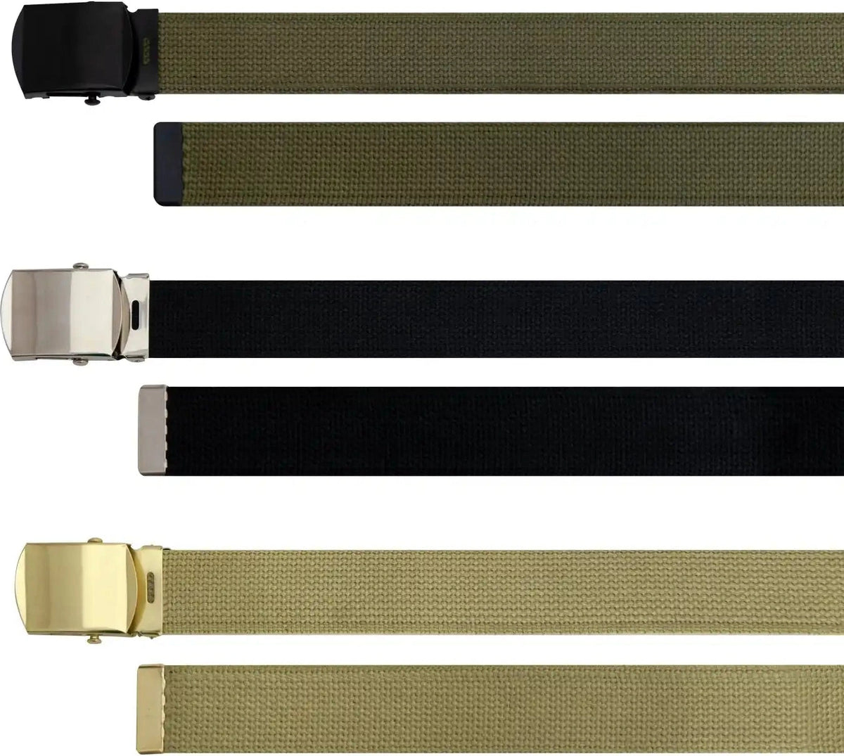 Rothco Web Belts in 3 Pack