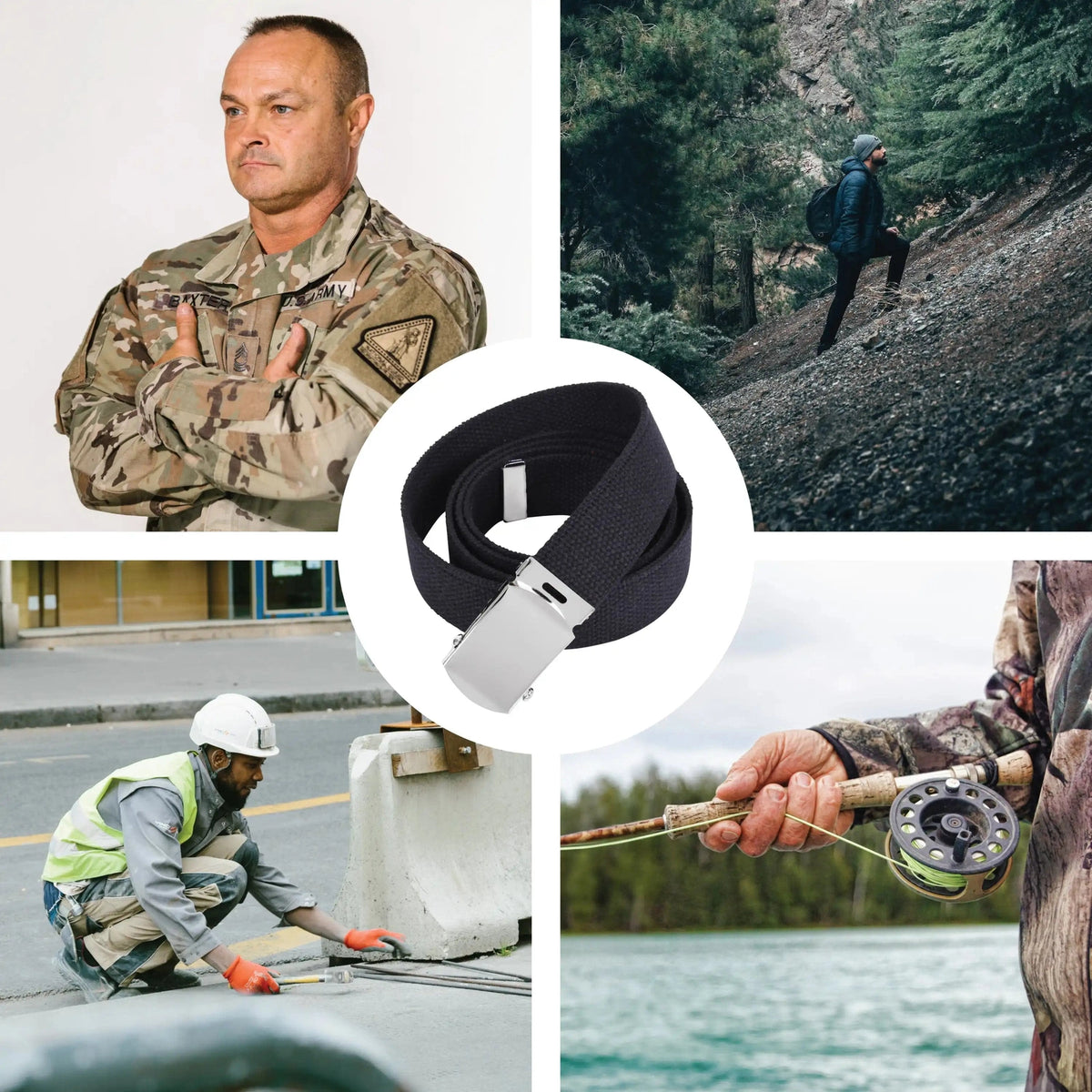 Rothco Web Belts in 3 Pack