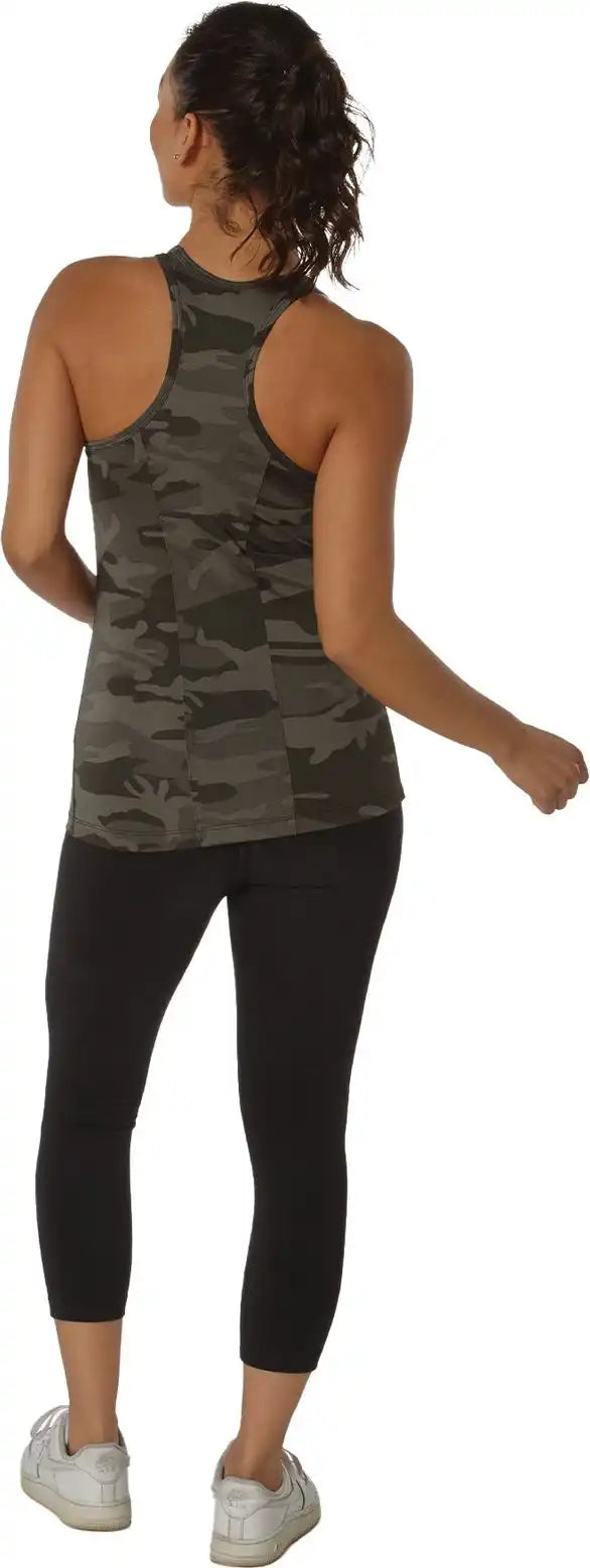 Rothco Womens Camo Workout Performance Tank Top