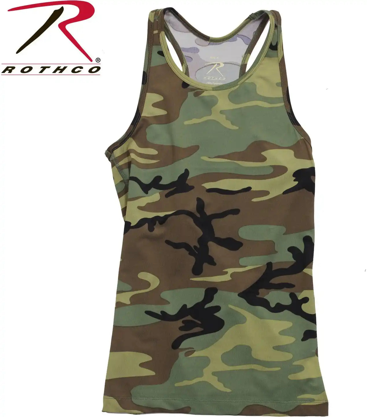 Rothco Womens Camo Workout Performance Tank Top