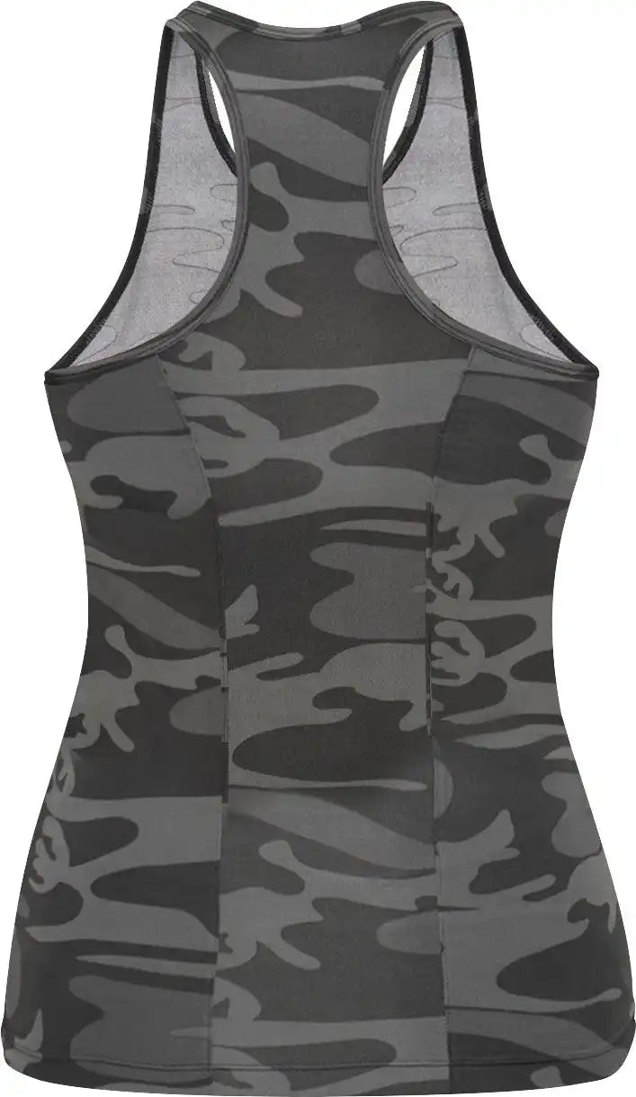 Rothco Womens Camo Workout Performance Tank Top