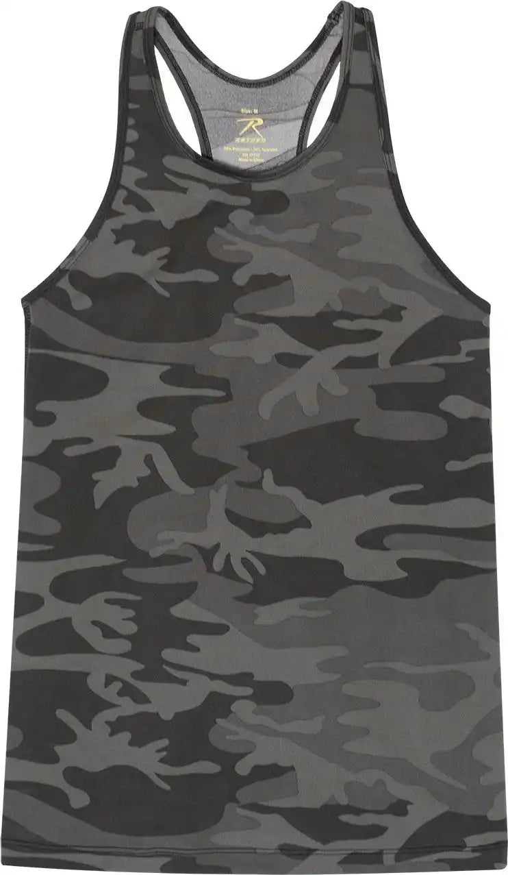 Rothco Womens Camo Workout Performance Tank Top