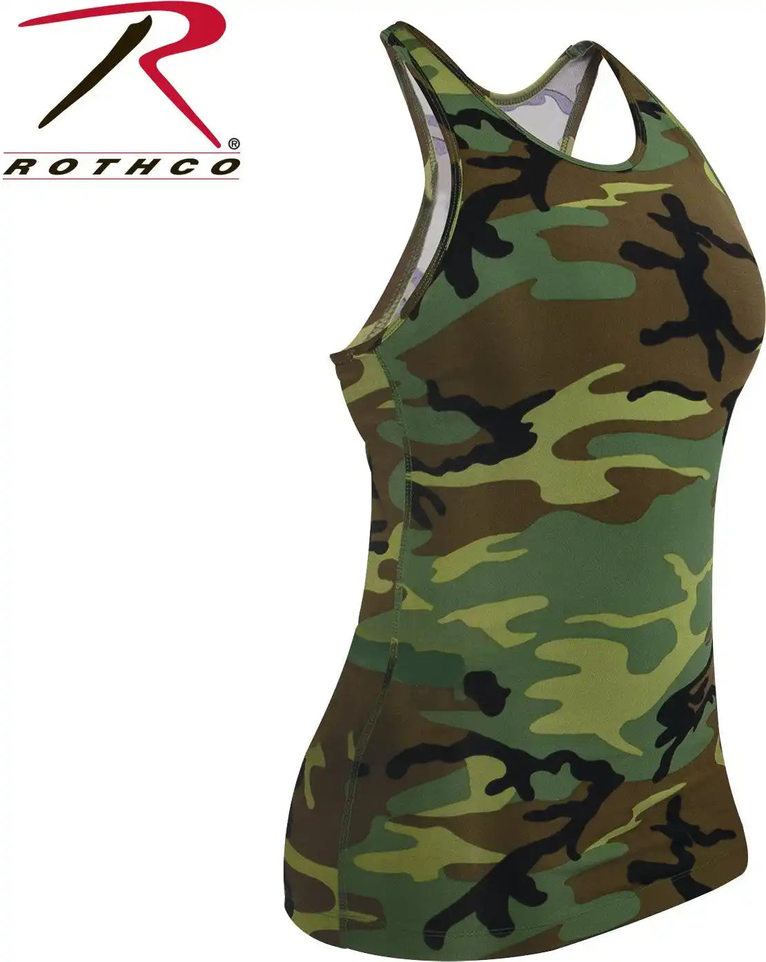 Rothco Womens Camo Workout Performance Tank Top