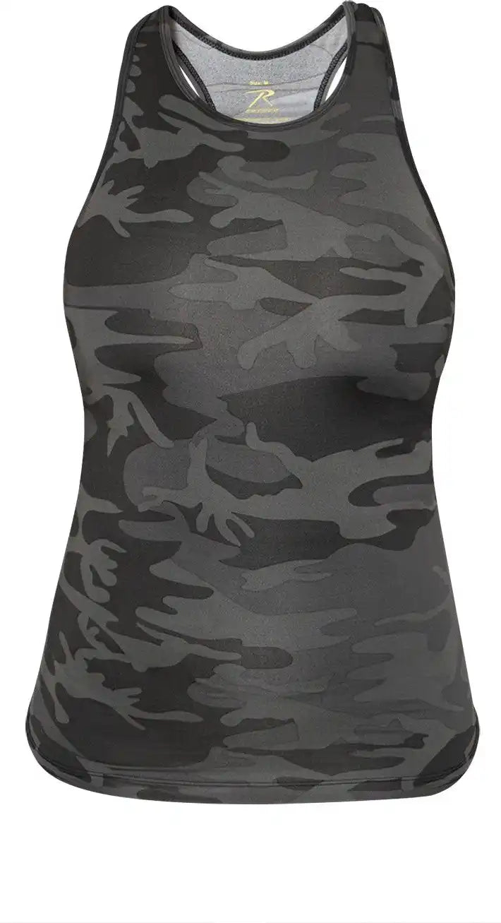 Rothco Womens Camo Workout Performance Tank Top
