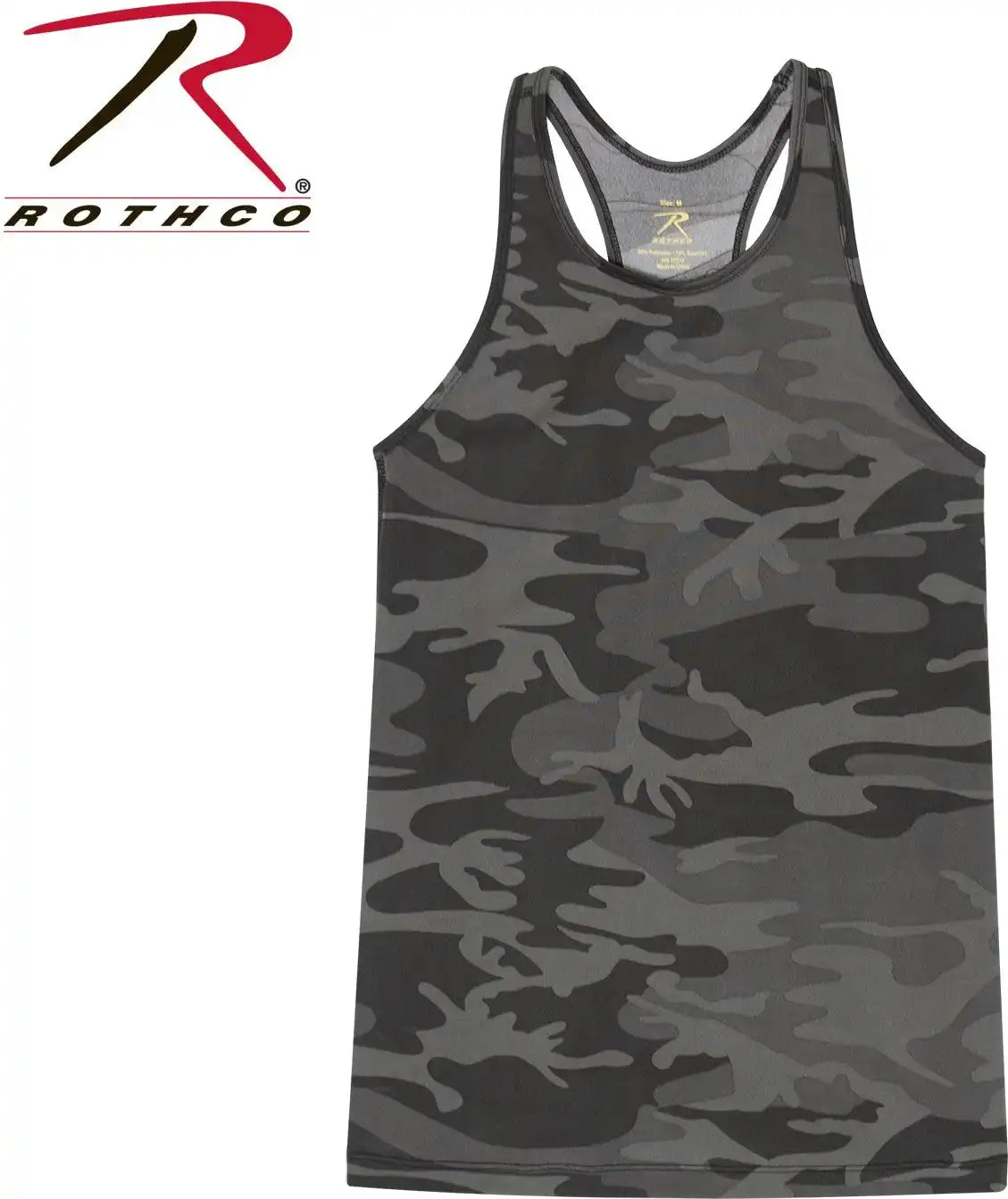 Rothco Womens Camo Workout Performance Tank Top