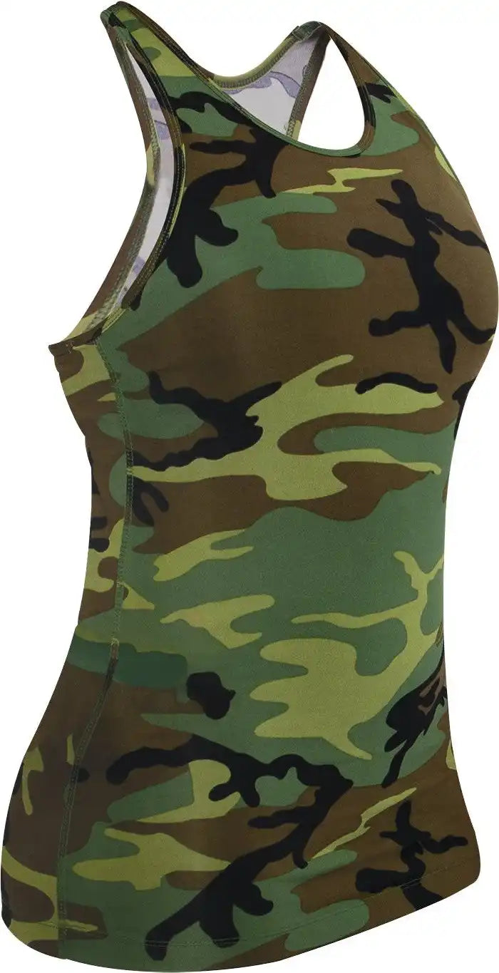 Rothco Womens Camo Workout Performance Tank Top
