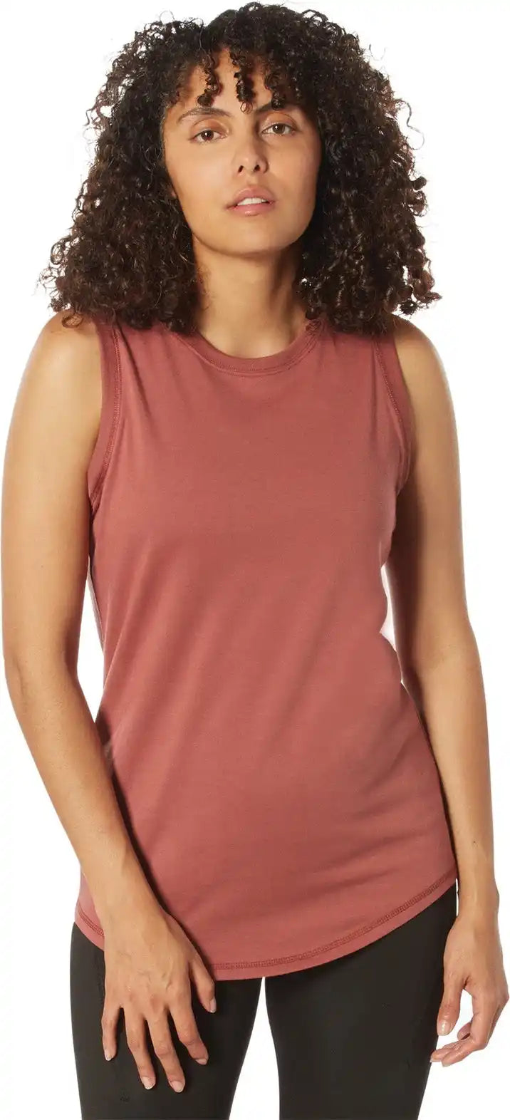 Rothco Womens Essential Moisture Wicking Tank Top - Terracotta / s