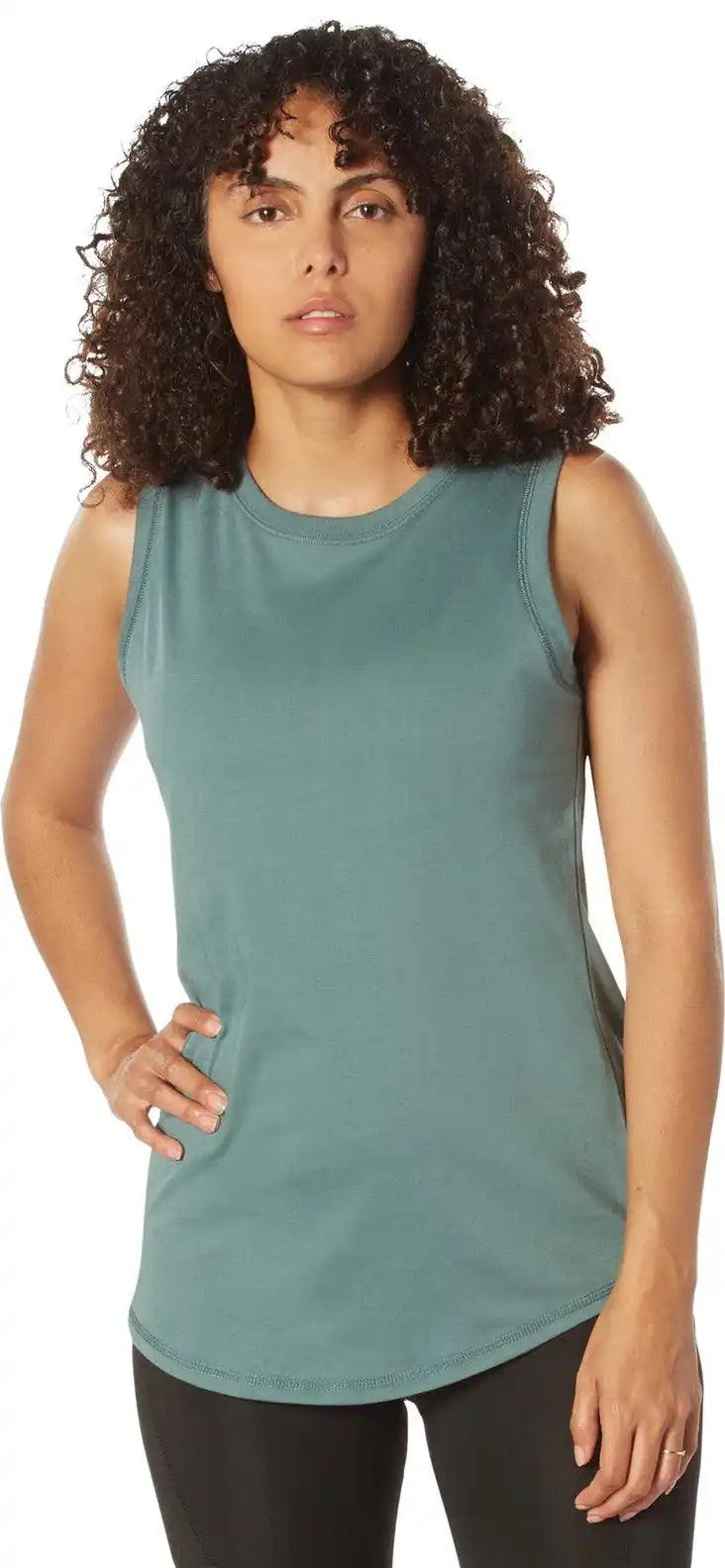 Rothco Womens Essential Moisture Wicking Tank Top - Vintage Teal / s