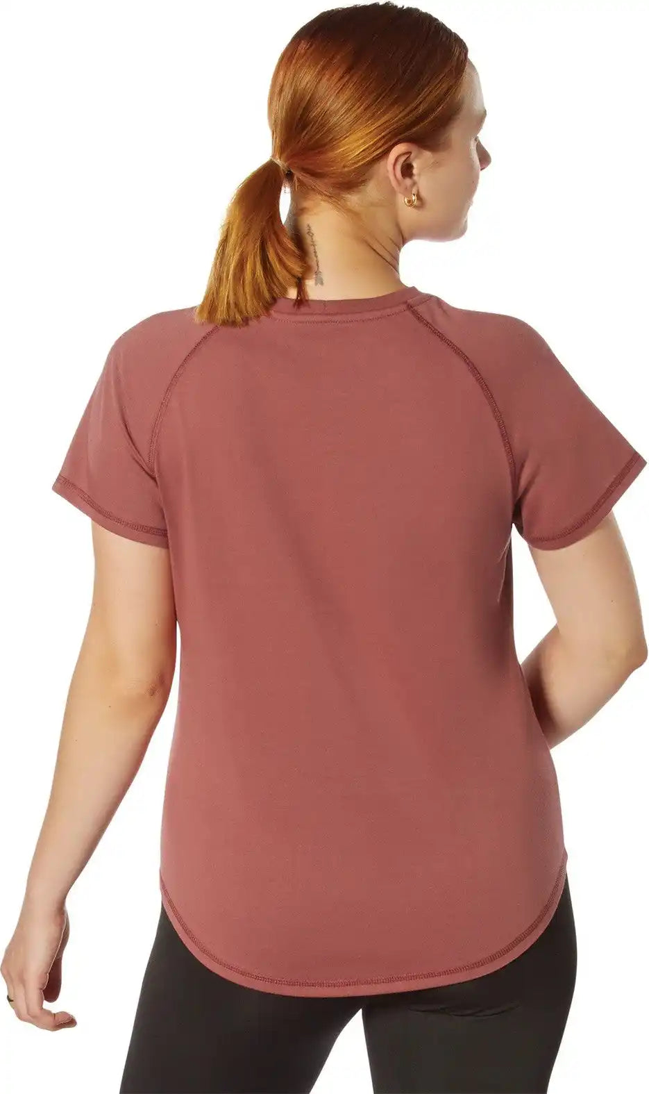 Rothco Womens Essential Raglan Sleeve T-shirt