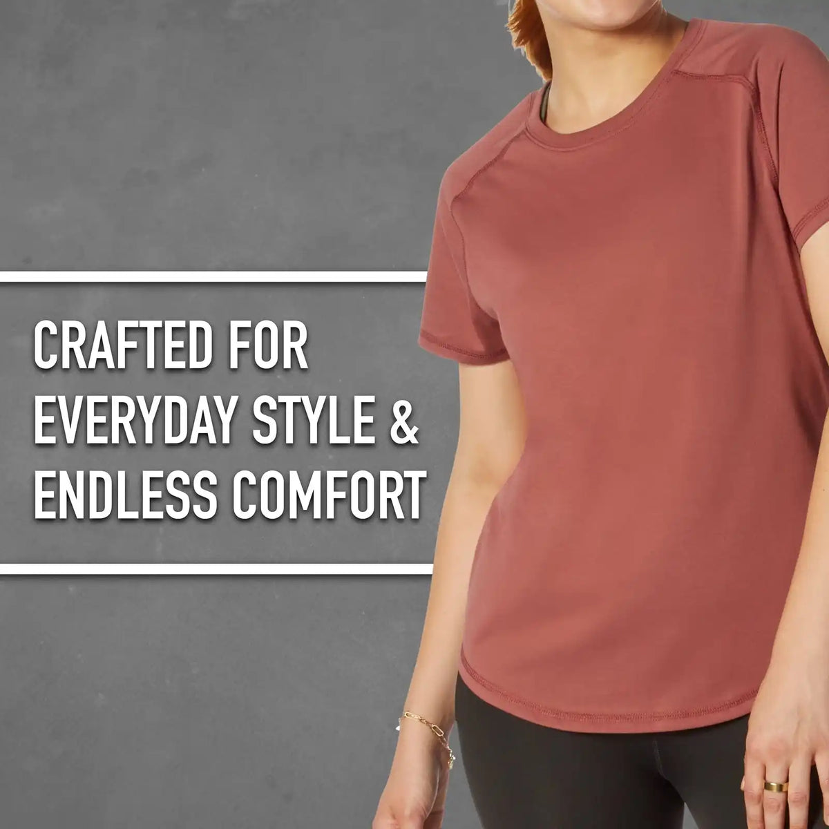 Rothco Womens Essential Raglan Sleeve T-shirt