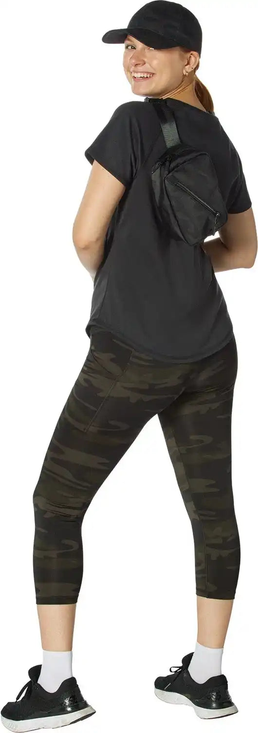 Rothco Womens Essential Raglan Sleeve T-shirt