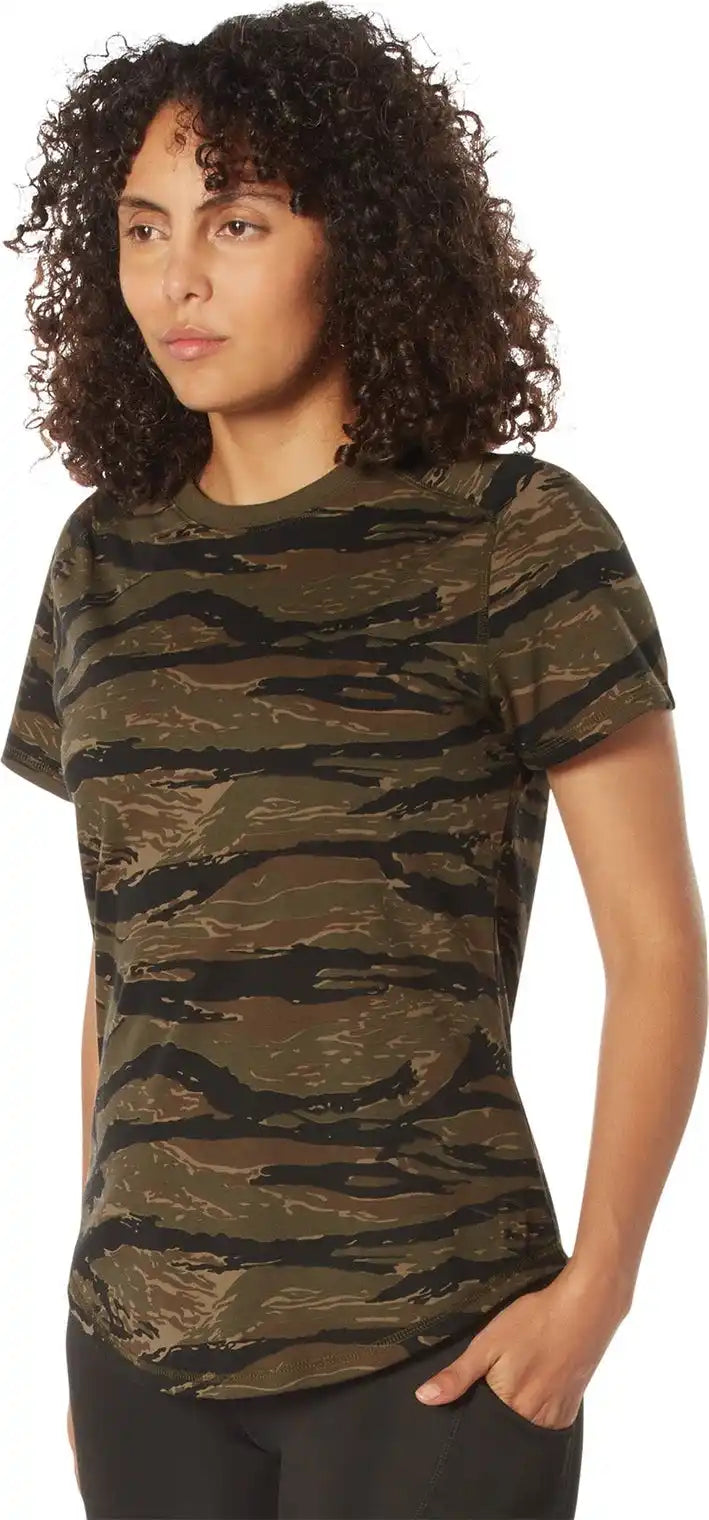 Rothco Womens Essential Raglan Sleeve T-shirt