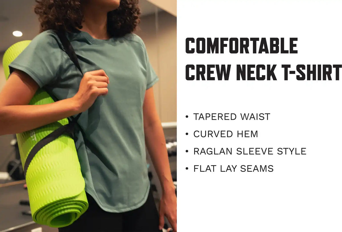 Rothco Womens Essential Raglan Sleeve T-shirt