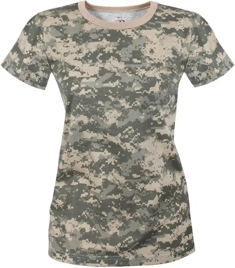 Rothco Womens Long Length Camo T-shirt