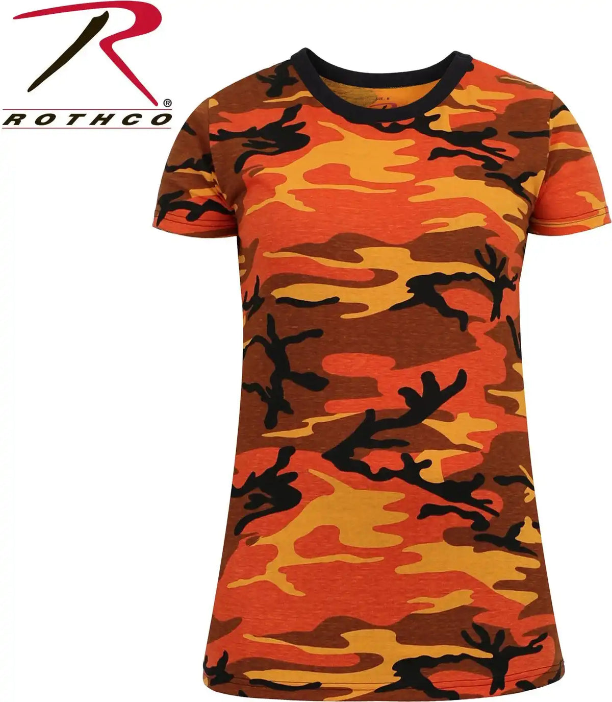 Rothco Womens Long Length Camo T-shirt
