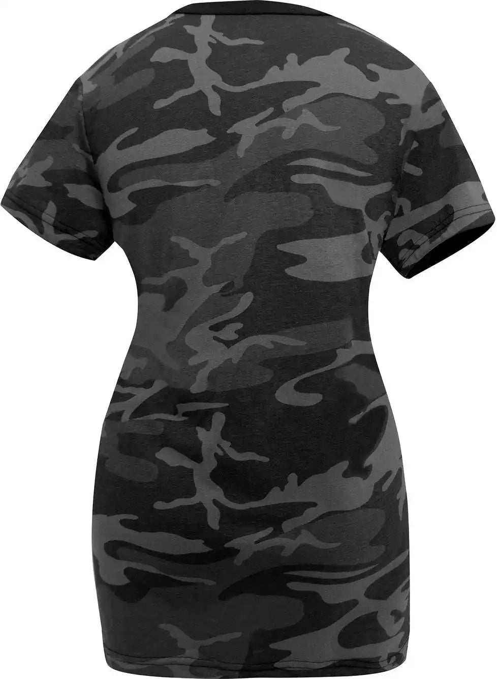 Rothco Womens Long Length Camo T-shirt