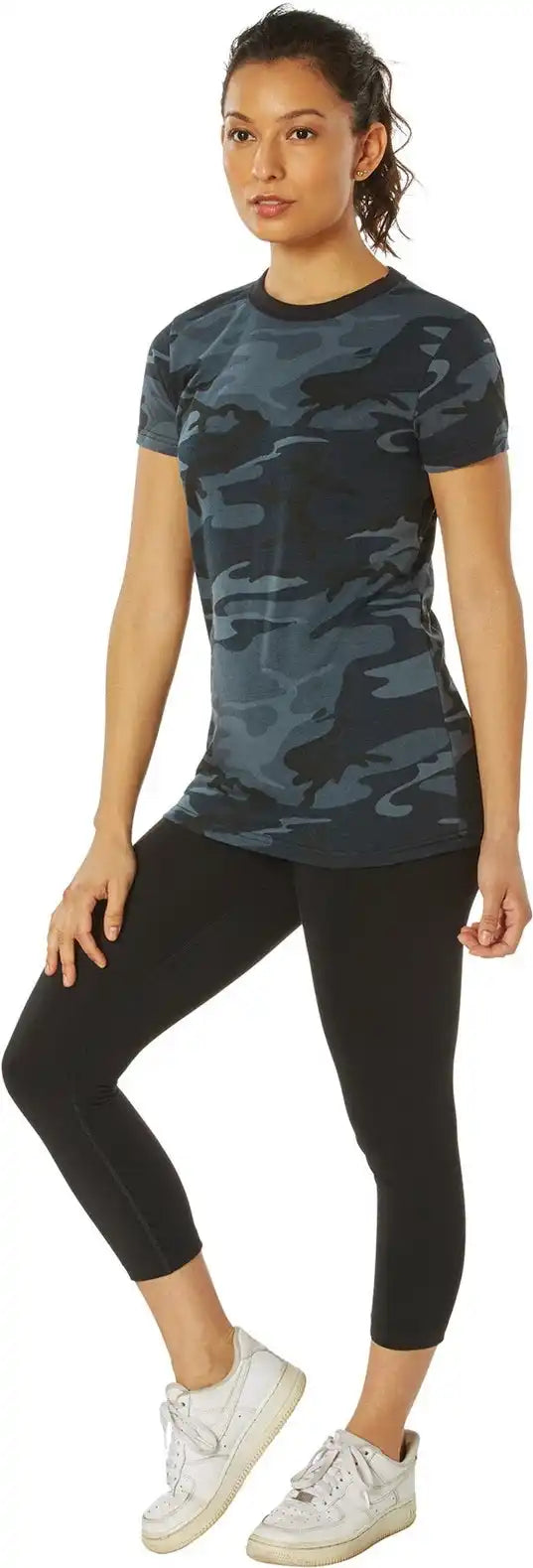 Rothco Womens Long Length Camo T-shirt