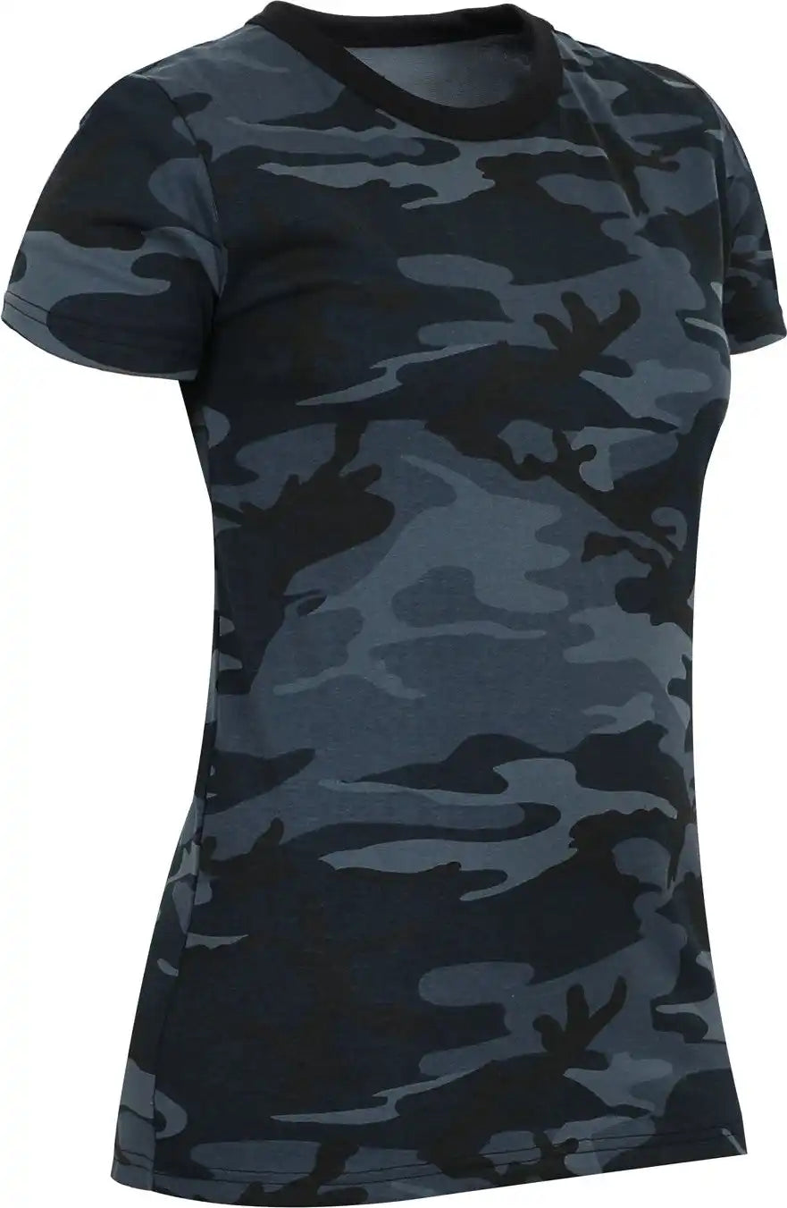 Rothco Womens Long Length Camo T-shirt