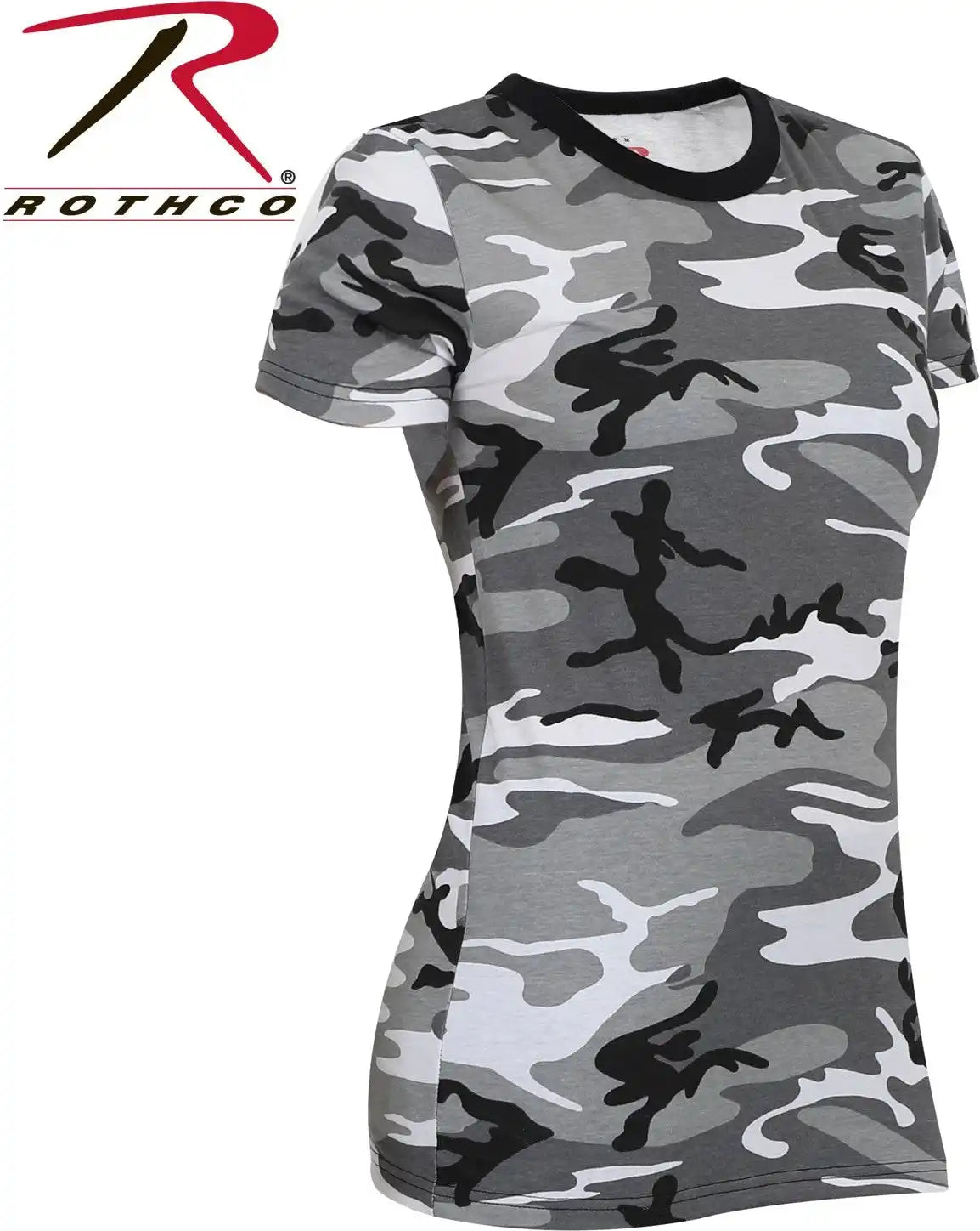Rothco Womens Long Length Camo T-shirt