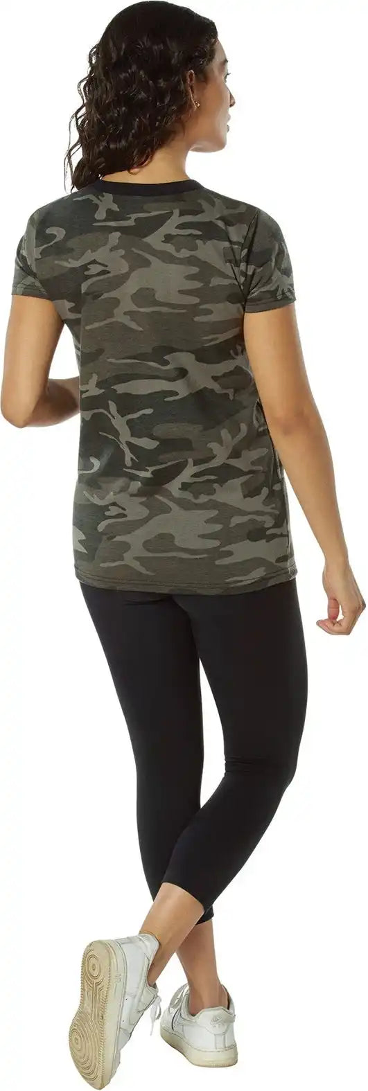 Rothco Womens Long Length Camo T-shirt