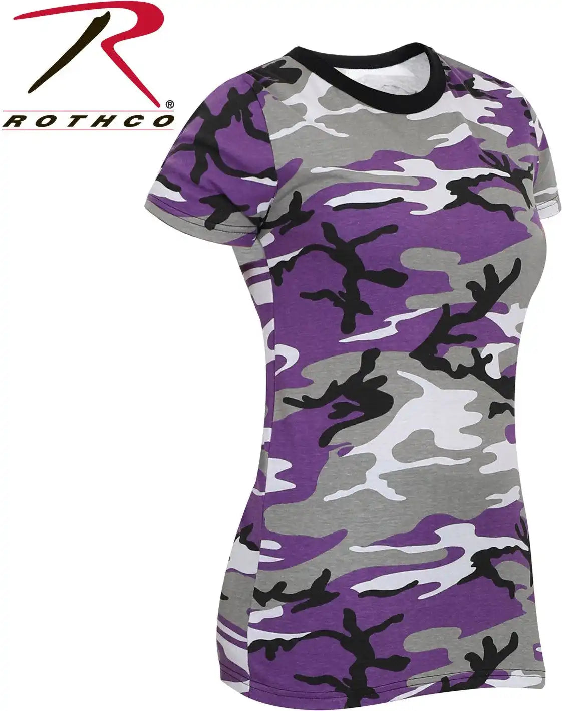 Rothco Womens Long Length Camo T-shirt