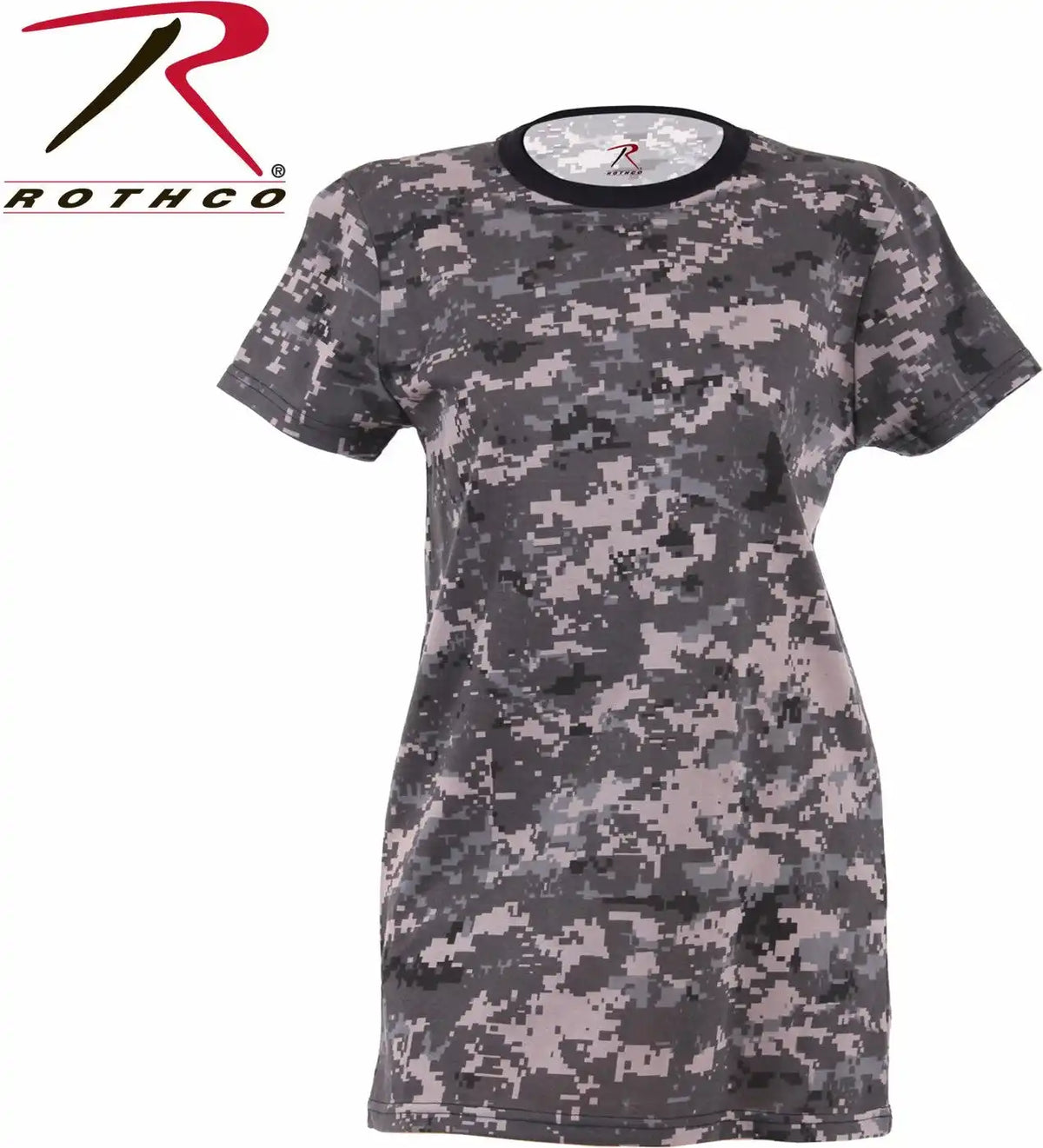 Rothco Womens Long Length Camo T-shirt