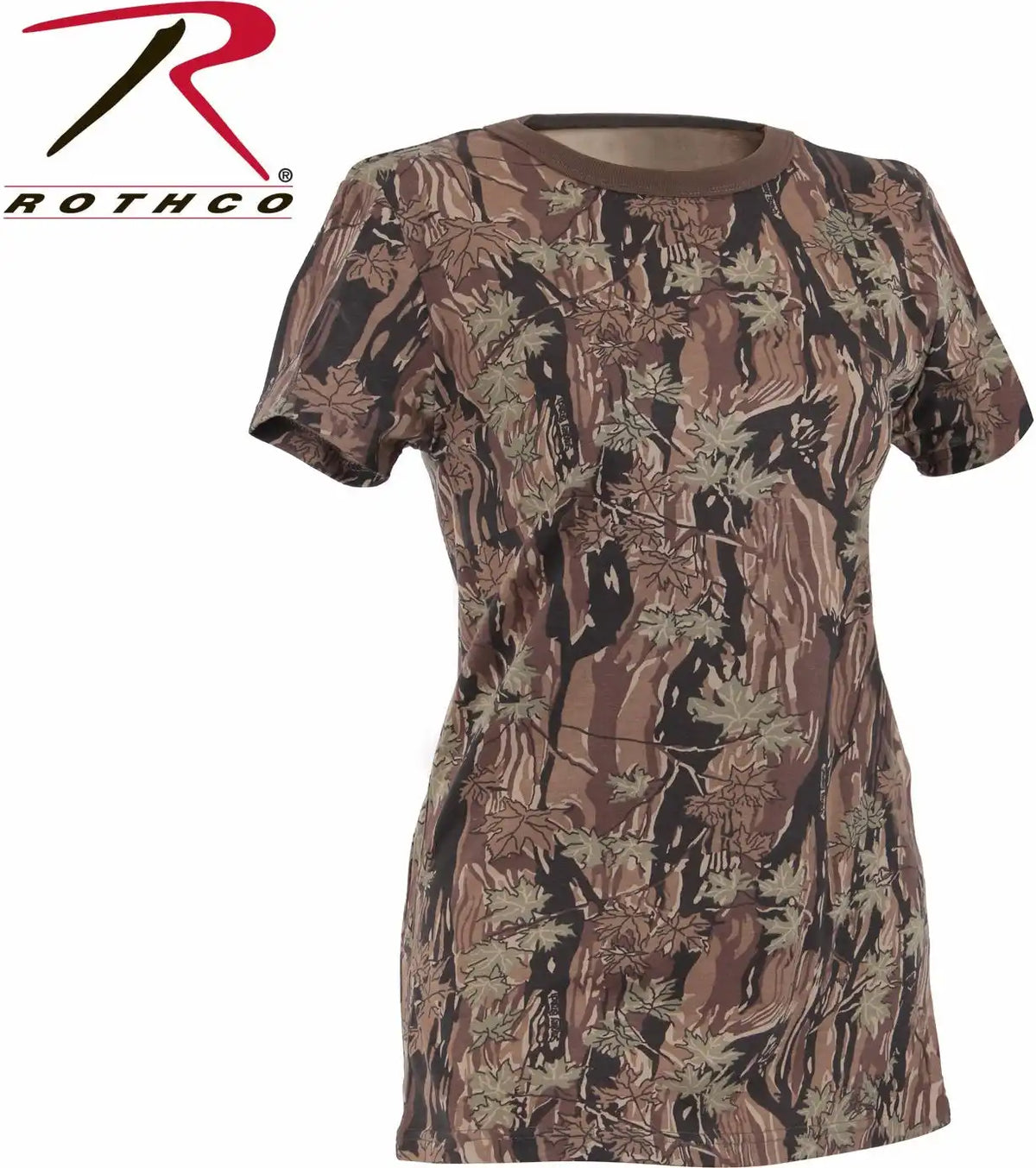 Rothco Womens Long Length Camo T-shirt