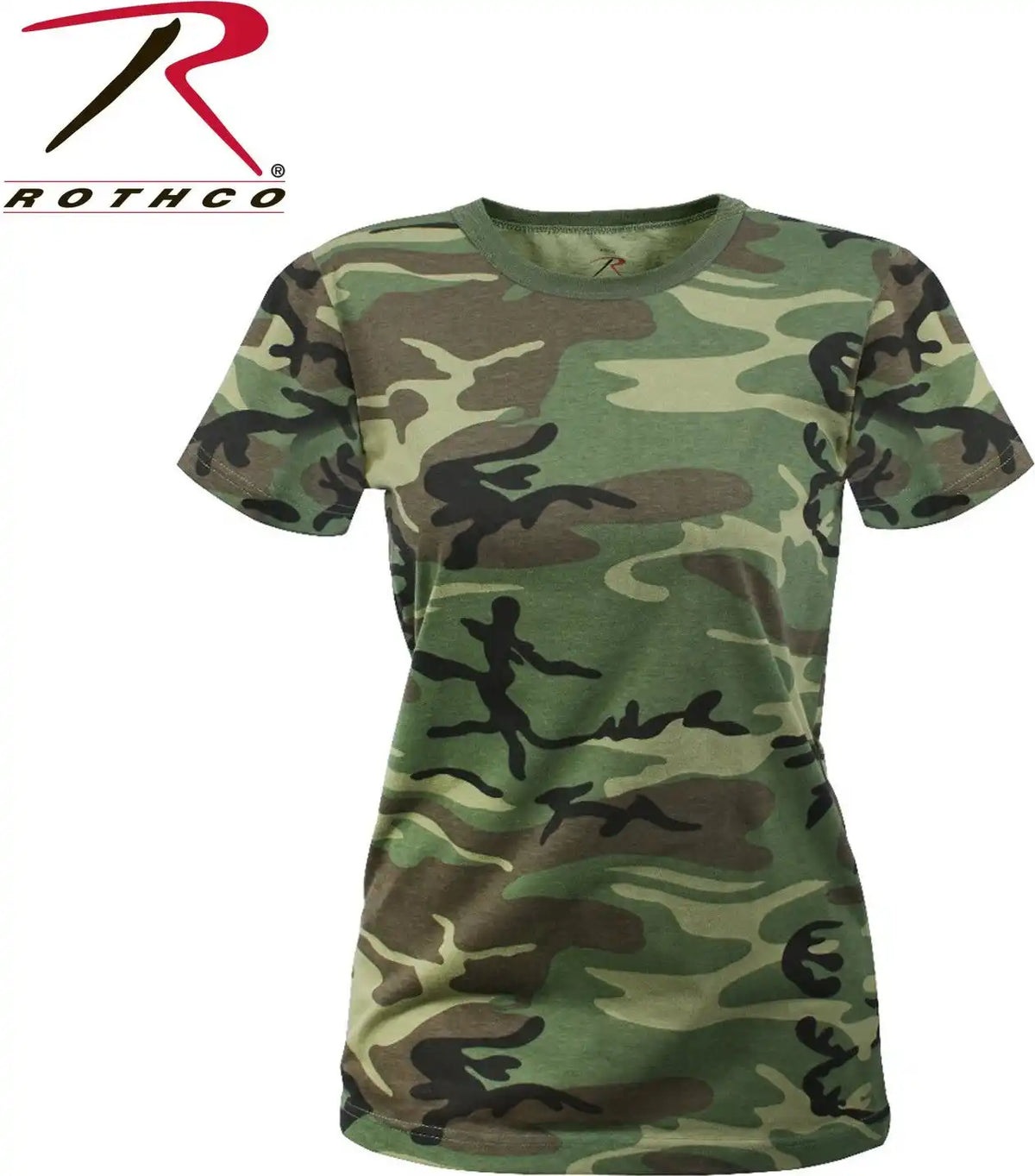 Rothco Womens Long Length Camo T-shirt