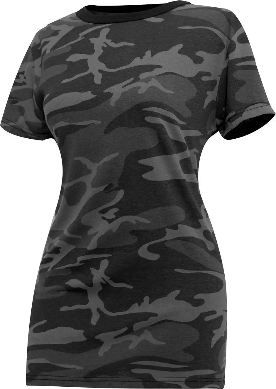 Rothco Womens Long Length Camo T-shirt