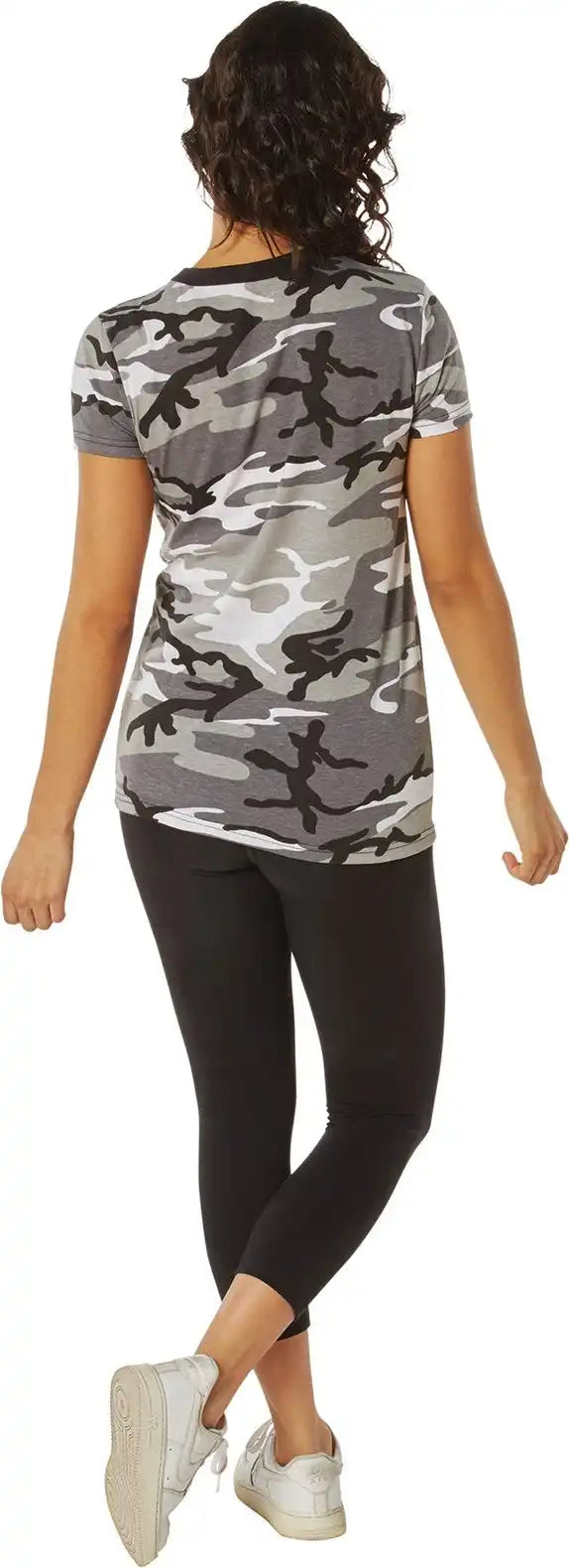 Rothco Womens Long Length Camo T-shirt