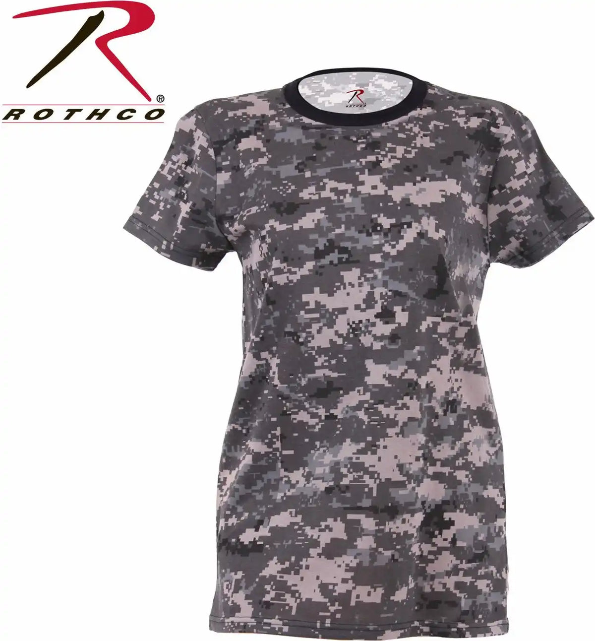 Rothco Womens Long Length Camo T-shirt