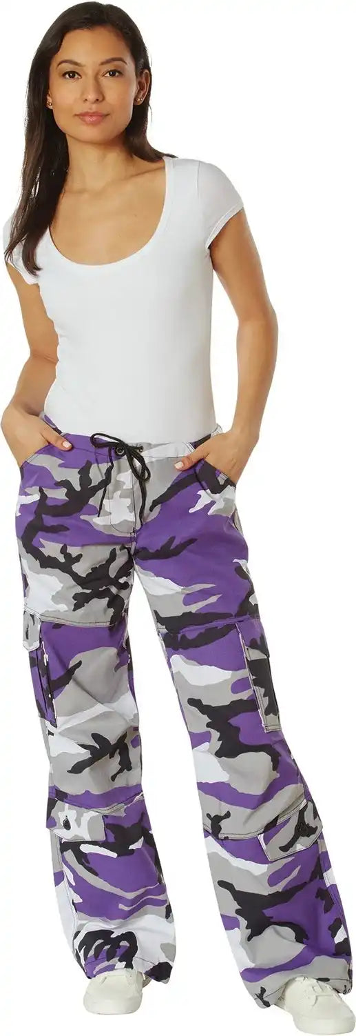 Rothco Womens Paratrooper Colored Camo Fatigues