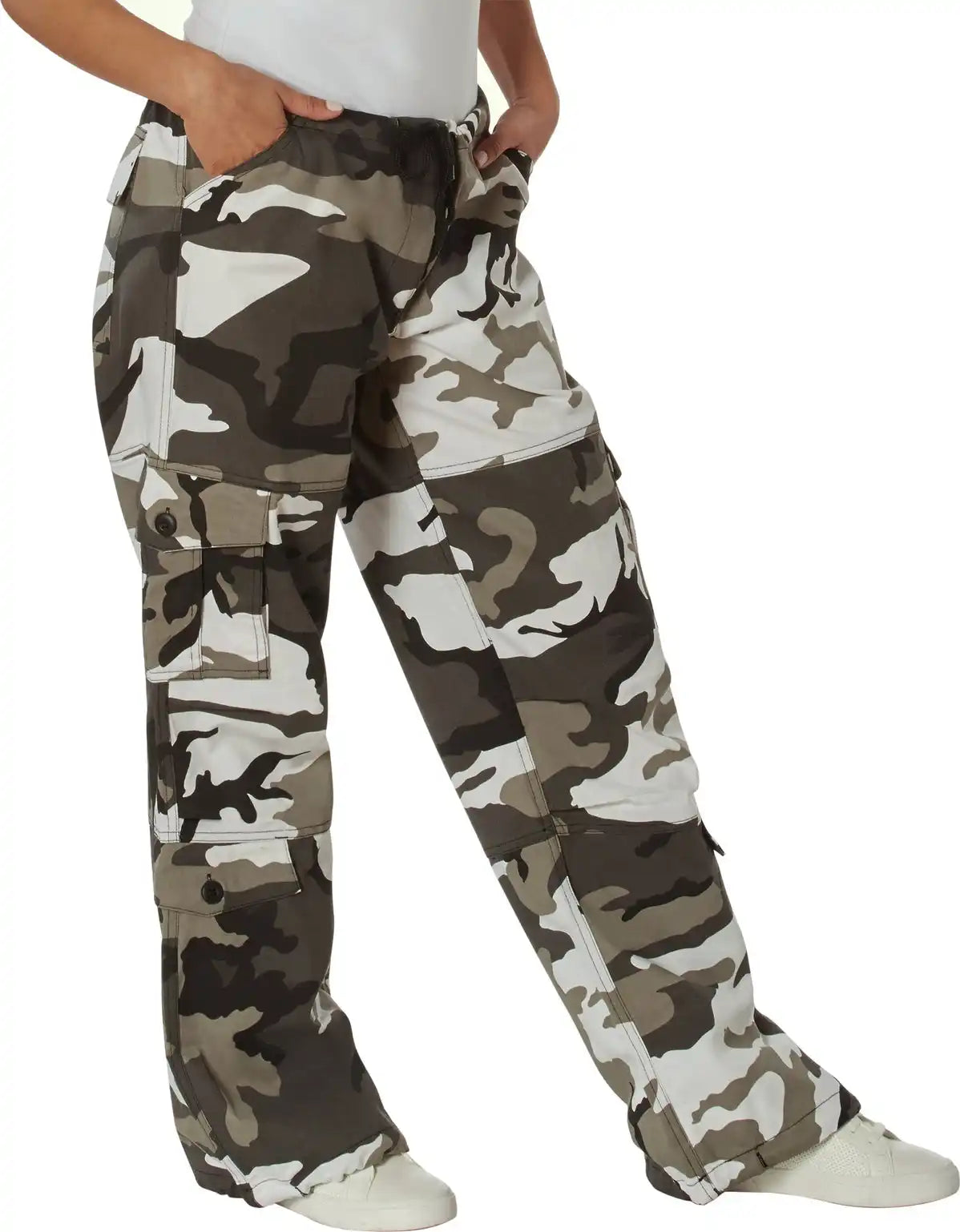Rothco Womens Paratrooper Colored Camo Fatigues