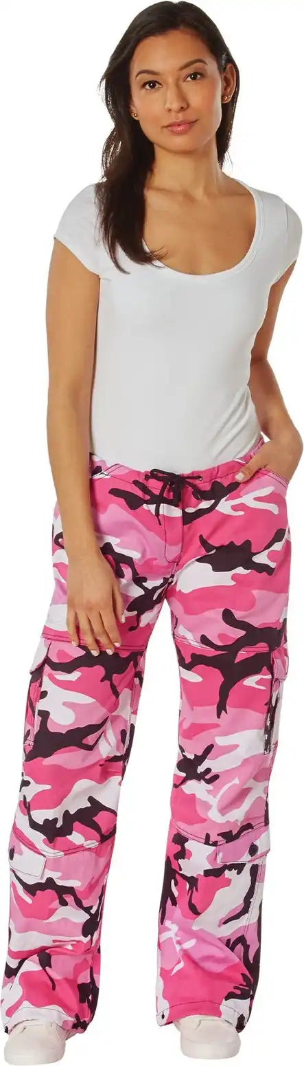 Rothco Womens Paratrooper Colored Camo Fatigues