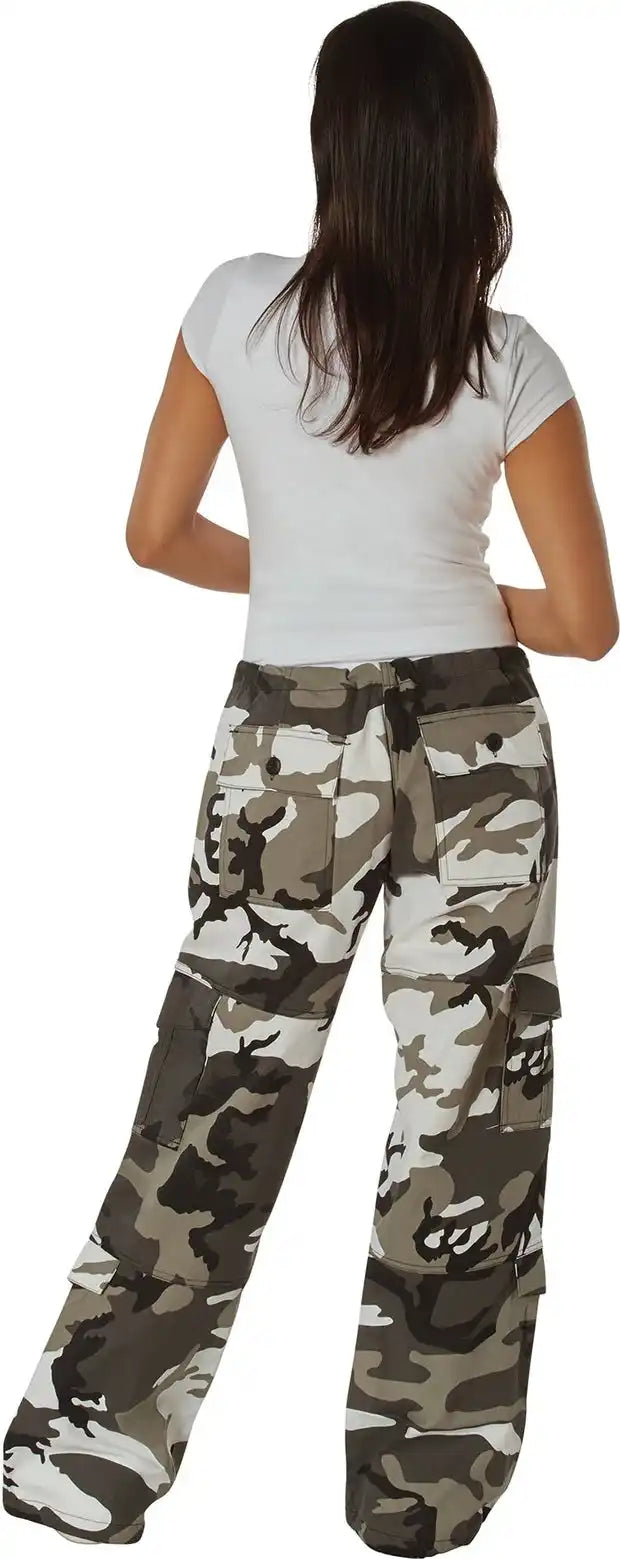 Rothco Womens Paratrooper Colored Camo Fatigues
