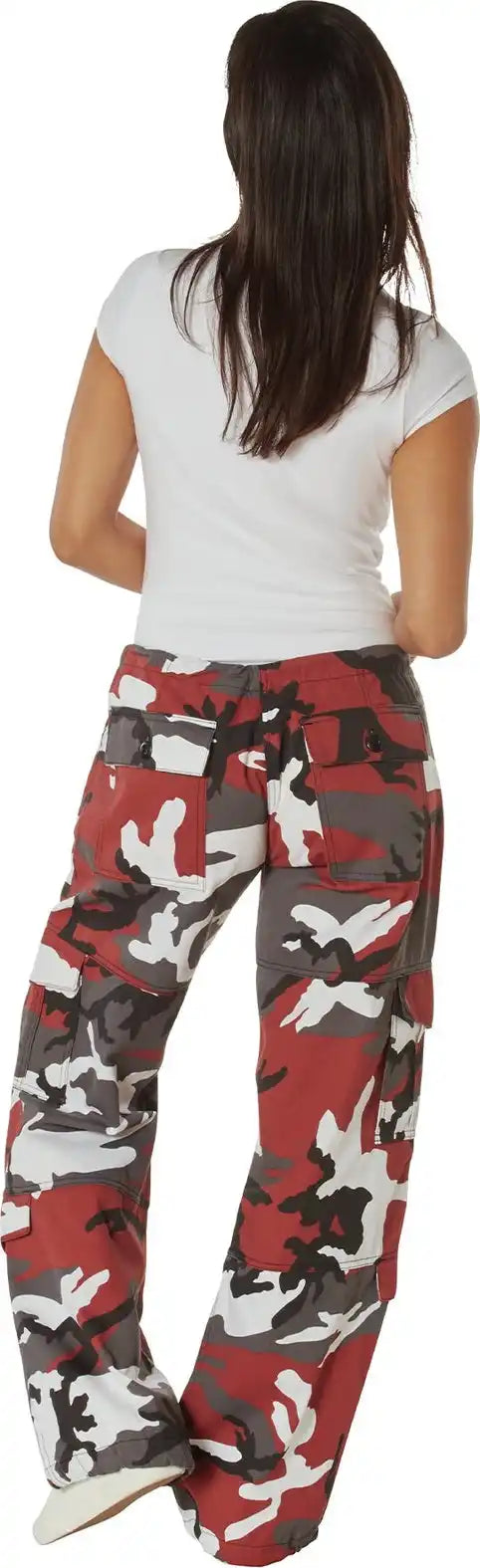 Rothco Womens Paratrooper Colored Camo Fatigues