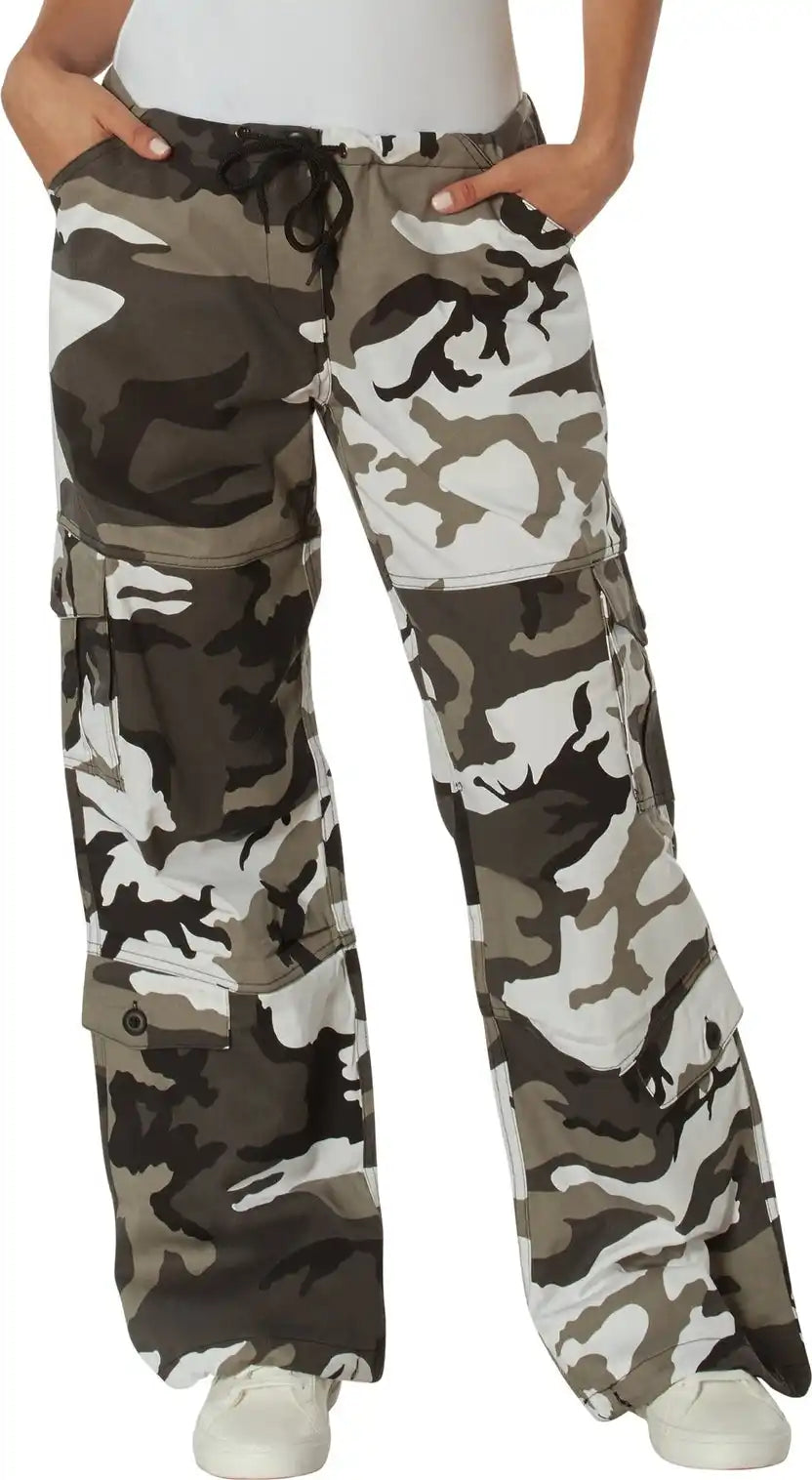 Rothco Womens Paratrooper Colored Camo Fatigues