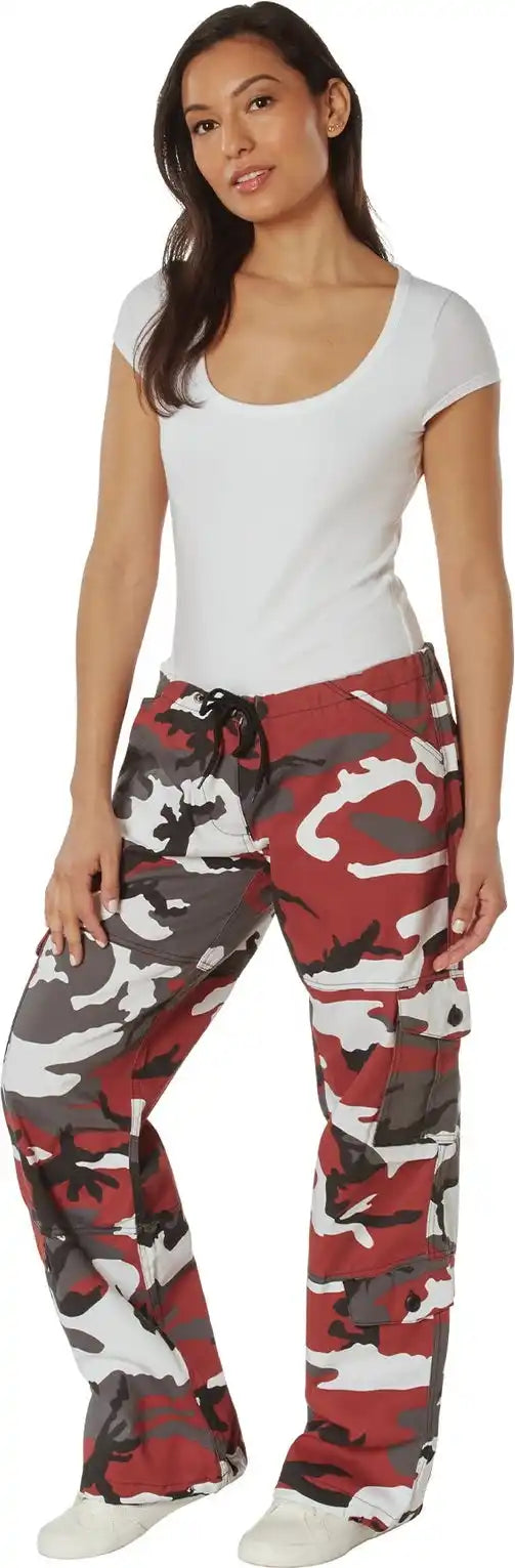Rothco Womens Paratrooper Colored Camo Fatigues
