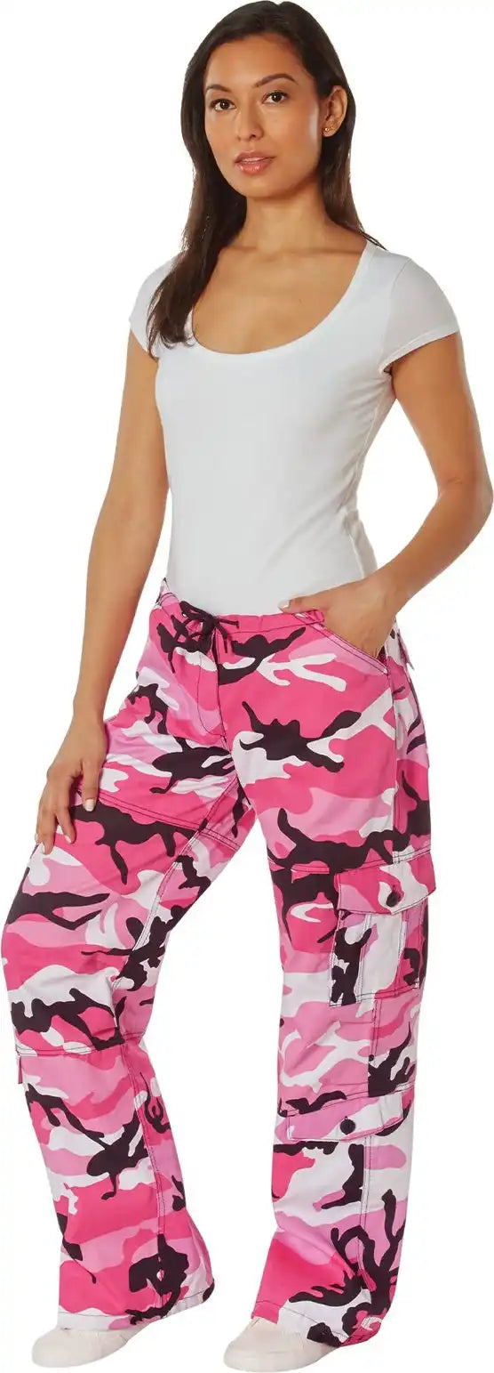 Rothco Womens Paratrooper Colored Camo Fatigues